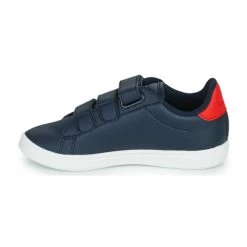 Chaussures Enfant Baskets basses Le Coq Sportif COURTSET PS Bleu -Baskets mode Soldes 21098591 500 D