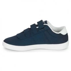 Chaussures Enfant Baskets basses Le Coq Sportif COURT ONE PS Bleu -Baskets mode Soldes 21098596 500 D