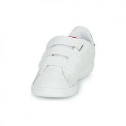 Chaussures Enfant Baskets basses Le Coq Sportif COURTSET PS Blanc -Baskets mode Soldes 21098604 500 C
