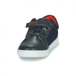 Chaussures Garçon Baskets basses BOSS J09169 Bleu -Baskets mode Soldes 21101230 500 C