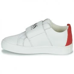 Chaussures Garçon Baskets basses BOSS J09168 Blanc -Baskets mode Soldes 21101233 500 D