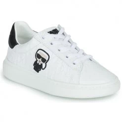 Chaussures Enfant Baskets basses Karl Lagerfeld Z19076 Blanc