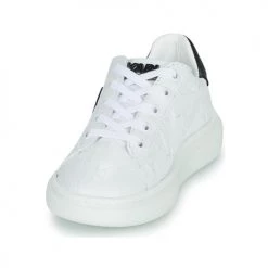 Chaussures Enfant Baskets basses Karl Lagerfeld Z19076 Blanc -Baskets mode Soldes 21102693 500 C