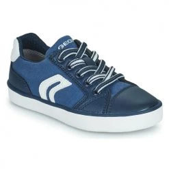 Chaussures Garçon Baskets basses Geox J GISLI BOY D Bleu