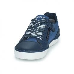 Chaussures Garçon Baskets basses Geox J GISLI BOY D Bleu -Baskets mode Soldes 21124626 500 C