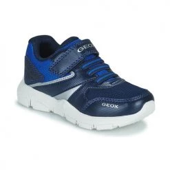 Chaussures Garçon Baskets basses Geox J NEW TORQUE BOY A Bleu