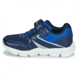 Chaussures Garçon Baskets basses Geox J NEW TORQUE BOY A Bleu -Baskets mode Soldes 21124630 500 D
