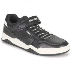 Chaussures Garçon Baskets basses Geox J PERTH BOY B Noir