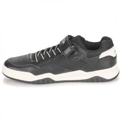 Chaussures Garçon Baskets basses Geox J PERTH BOY B Noir -Baskets mode Soldes 21124633 500 D