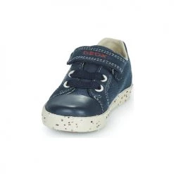 Chaussures Garçon Baskets basses Geox B KILWI BOY Bleu -Baskets mode Soldes 21124660 500 C