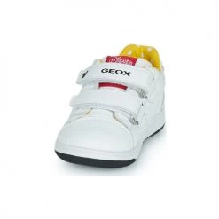 Chaussures Enfant Baskets basses Geox B NEW FLICK BOY Blanc / Rouge 6 Chaussures Enfant Baskets basses Geox B NEW FLICK BOY Blanc / Rouge -Baskets mode Soldes 21124661 500 C