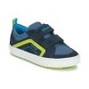 Chaussures Garçon Baskets basses Geox J ALONISSO BOY Bleu / Jaune
