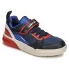 Chaussures Garçon Baskets basses Geox J GRAYJAY BOY Bleu / Rouge