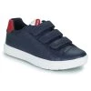 Chaussures Garçon Baskets basses Geox J SILENEX BOY Bleu / Rouge