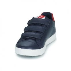 Chaussures Garçon Baskets basses Geox J SILENEX BOY Bleu / Rouge -Baskets mode Soldes 21124679 500 C