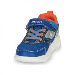 Chaussures Garçon Baskets basses Geox J WROOM BOY Bleu 6 Chaussures Garçon Baskets basses Geox J WROOM BOY Bleu -Baskets mode Soldes 21124680 500 C