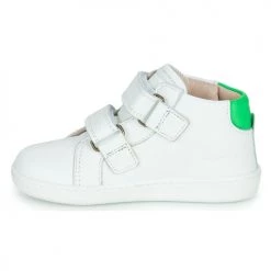 Chaussures Enfant Baskets montantes Bisgaard VINCENT Blanc / Bleu / Vert -Baskets mode Soldes 21125359 500 D