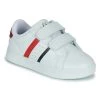 Chaussures Enfant Baskets basses Kappa ALPHA 2V Blanc / Rouge