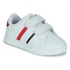 Chaussures Enfant Baskets basses Kappa ALPHA 2V Blanc / Rouge