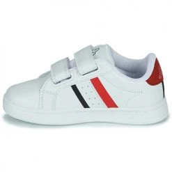 Chaussures Enfant Baskets basses Kappa ALPHA 2V Blanc / Rouge -Baskets mode Soldes 21125668 500 D