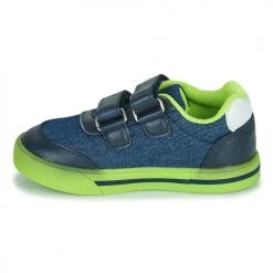 Chaussures Garçon Baskets basses Chicco FEDOR Bleu / Vert -Baskets mode Soldes 21125824 500 D