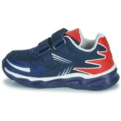 Chaussures Garçon Baskets basses Chicco COLLIN Bleu / Rouge -Baskets mode Soldes 21125826 500 D