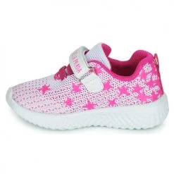 Chaussures Fille Baskets basses Agatha Ruiz de la Prada RUNNING Blanc / Rose -Baskets mode Soldes 21135103 500 D