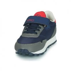 Chaussures Enfant Baskets basses Umbro UM KARTS VLC NE Bleu / Gris / Rouge -Baskets mode Soldes 21136179 500 C