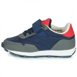 Chaussures Enfant Baskets basses Umbro UM KARTS VLC NE Bleu / Gris / Rouge -Baskets mode Soldes 21136179 500 D