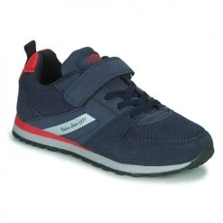 Chaussures Enfant Baskets basses Umbro UM LINLEY VLC Bleu / Rouge