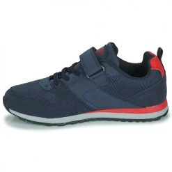 Chaussures Enfant Baskets basses Umbro UM LINLEY VLC Bleu / Rouge -Baskets mode Soldes 21136185 500 D