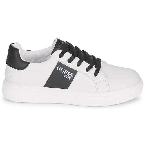 Chaussures Enfant Baskets basses Guess ELIA Blanc / Noir 2 Chaussures Enfant Baskets basses Guess ELIA Blanc / Noir – Image 2