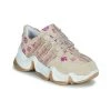 Chaussures Fille Baskets basses Guess RENATA Beige / Rose