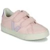 Chaussures Fille Baskets basses Veja SMALL ESPLAR VELCRO Rose