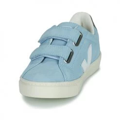 Chaussures Garçon Baskets basses Veja SMALL ESPLAR VELCRO Bleu -Baskets mode Soldes 21182734 500 C