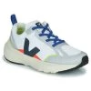 Chaussures Enfant Baskets basses Veja SMALL CANARY EL Blanc / Bleu