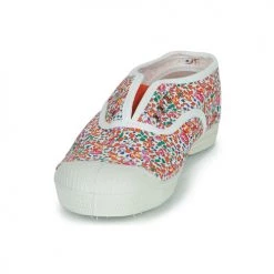 Chaussures Fille Baskets basses Bensimon ELLY LIBERTY Multicolore -Baskets mode Soldes 21183449 500 C