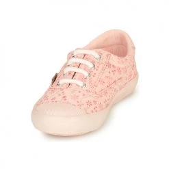 Chaussures Fille Baskets basses Aster VANILIE Rose -Baskets mode Soldes 21189822 500 C
