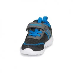 Chaussures Garçon Baskets basses Kangaroos KY-CHUMMY EV Gris / Bleu -Baskets mode Soldes 21190030 500 C