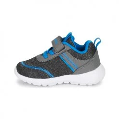 Chaussures Garçon Baskets basses Kangaroos KY-CHUMMY EV Gris / Bleu -Baskets mode Soldes 21190030 500 D