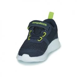 Chaussures Garçon Baskets basses Kangaroos K-IR FAST EV Bleu / Vert -Baskets mode Soldes 21190031 500 C