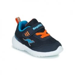 Chaussures Garçon Baskets basses Kangaroos KY-LILO EV Marine / Orange