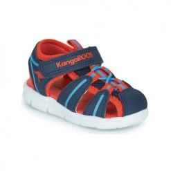 Chaussures Garçon Baskets basses Kangaroos K-GROBI Bleu