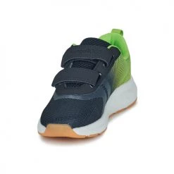 Chaussures Garçon Baskets basses Kangaroos KB-AGIL V Bleu / Vert -Baskets mode Soldes 21190039 500 C