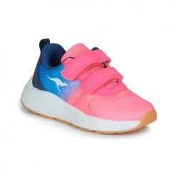 Chaussures Fille Baskets basses Kangaroos KB-AGIL V Rose / Bleu