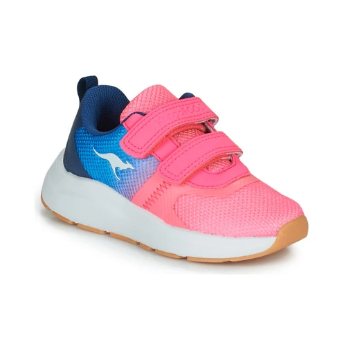 Chaussures Fille Baskets basses Kangaroos KB-AGIL V Rose / Bleu 1 Chaussures Fille Baskets basses Kangaroos KB-AGIL V Rose / Bleu