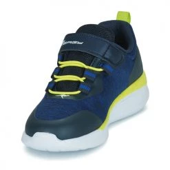 Chaussures Garçon Baskets basses Kangaroos KQ-FLEET EV Bleu / Jaune -Baskets mode Soldes 21190042 500 C