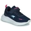 Chaussures Fille Baskets basses Kangaroos K-FT MAZE EV MArine / Rose