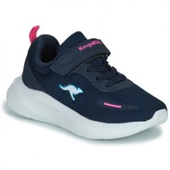 Chaussures Fille Baskets basses Kangaroos K-FT MAZE EV MArine / Rose