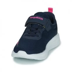 Chaussures Fille Baskets basses Kangaroos K-FT MAZE EV MArine / Rose -Baskets mode Soldes 21190045 500 C